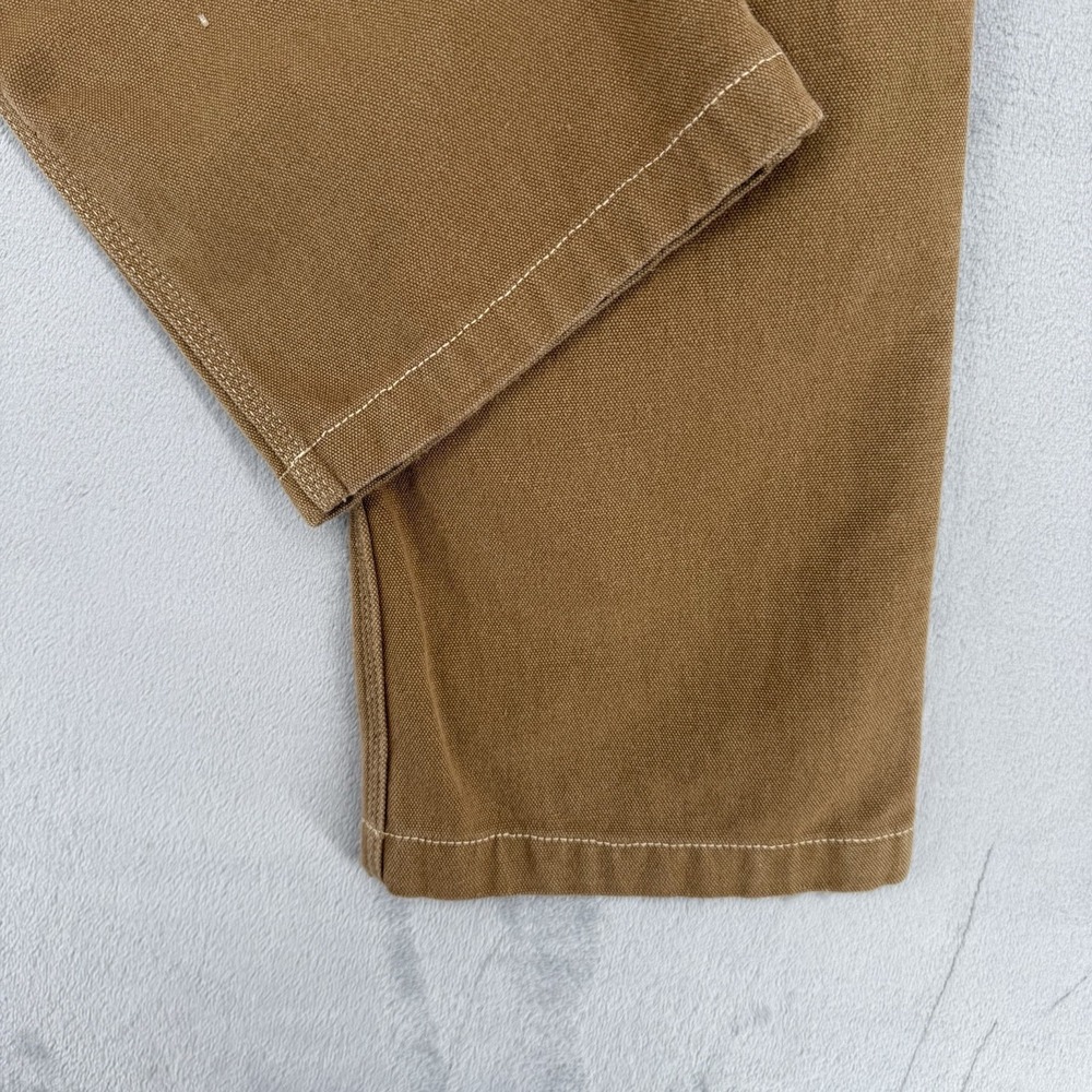 Patagonia Pants Womens 30 Iron Forge Hemp Canvas Double Knees Brown Outdoor - Picture 10 of 15